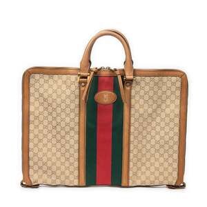 Gucci Savoy Web Convertible Duffle Bag #349824G14B